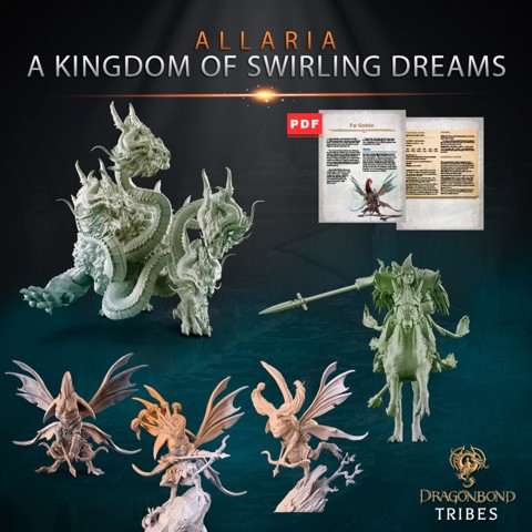 Image of Dragonbond Tribes Bundle 2: A Kingdom of Swirling Dreams