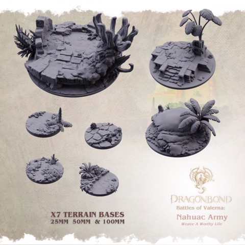 Image of Scenic Miniature Bases from Nahuac