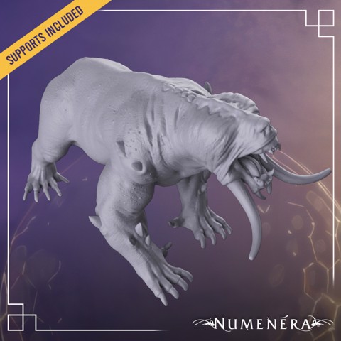 Image of Numenera - Ravage Bear - Biome I