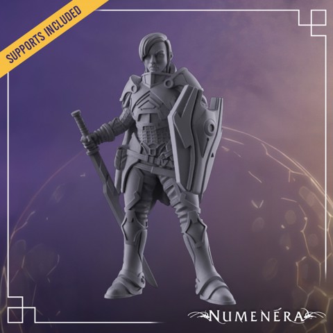 Image of Numenera - Deadly Warrior - Biome I