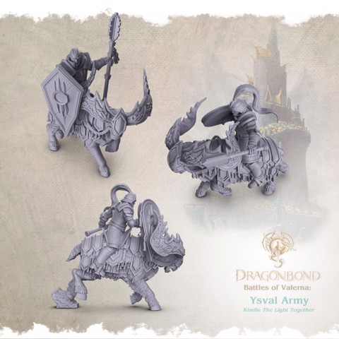 Image of Reinknight Shieldhearts from Ysval (Dragonbond: Battles of Valerna)