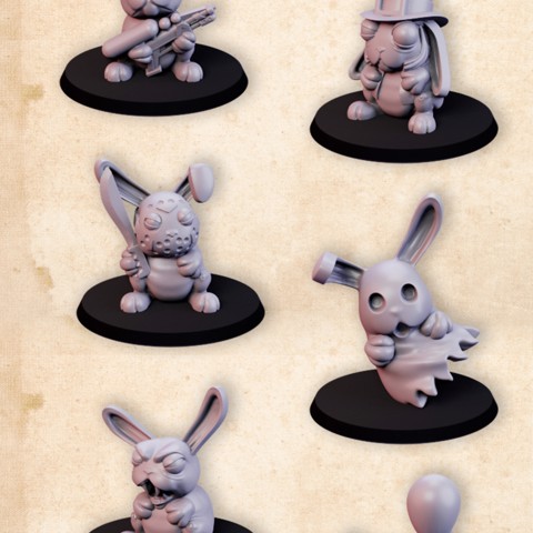 Image of Rabbit character pack