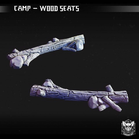 Image of Camp Terrain - Wood Seats