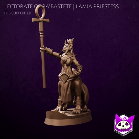 Image of Lectorate of Ra'Bastete | Lamia Priestess