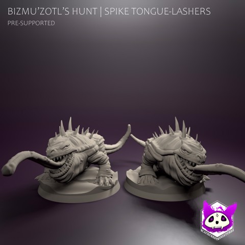 Image of Bizmu’zotl’s Hunt | Spiked Tongue-Lashers