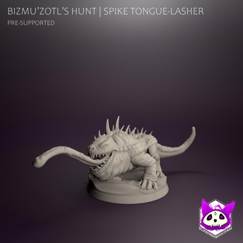 Image of Bizmu’zotl’s Hunt | Spiked Tongue-Lasher