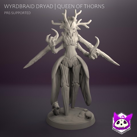 Image of Wyrdbraid Dryad | Queen of Thorns