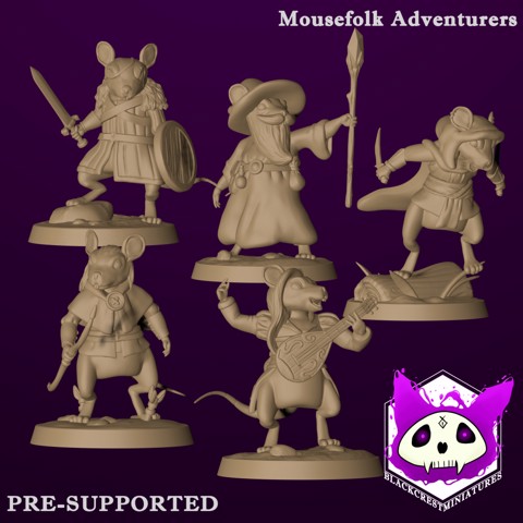 Image of Mousefolk Adventurers