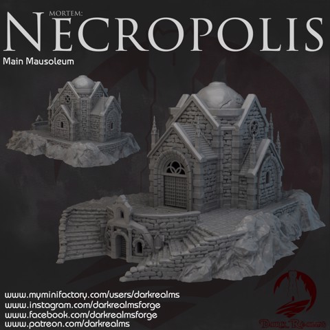 Image of Dark Realms - Necropolis - Main Mausoleum