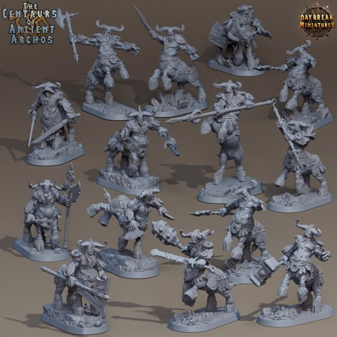 Image of The Centaurs of Ancient Archos - COMPLETE PACK
