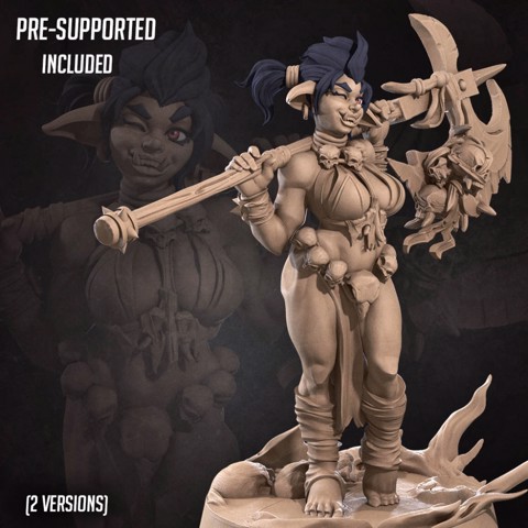 Image of Gaby, the Goblinoid Queen (2 Versions) [CURRENT TRIBES RELEASE]