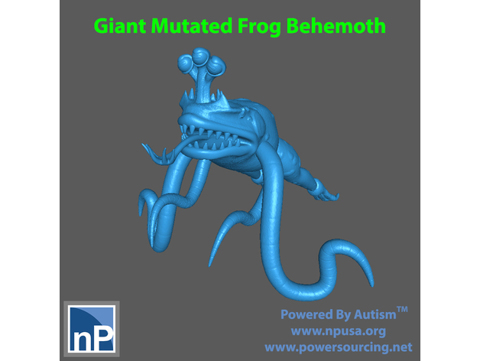 Image of Giant Mutated Frog Behemoth