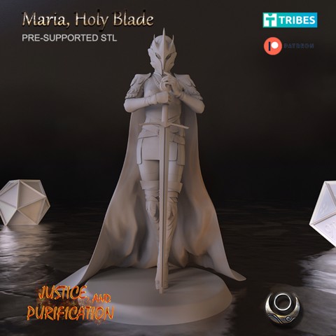 Image of Maria, Holy Blade