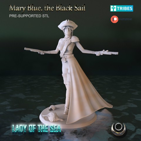 Image of Mary Blue, the Black Sail