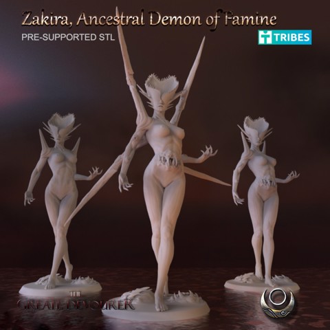 Image of Zakira, Ancestral Demon of Famine