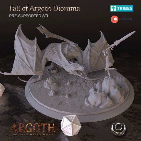 Image of Fall of Argoth _ Diorama