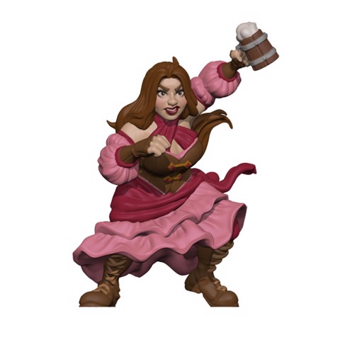 Image of Brunhilde, Barmaid Barbarian [Pre-Supported]