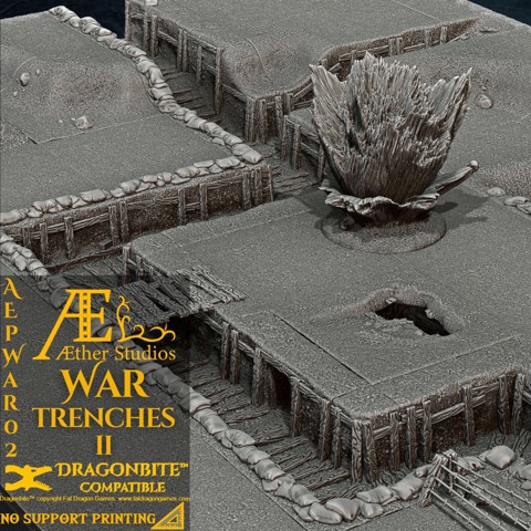 Image of AEPWAR02 - War Trenches 2