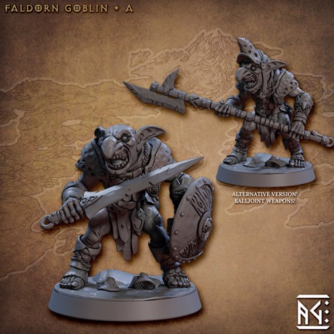 Image of Faldorn Goblin - A (Faldorn Goblins)