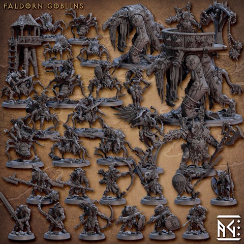 Image of Faldorn Goblins (Complete Set - 46)