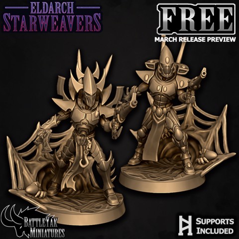Image of Eldarch Starweaver Free Files - March Release Preview