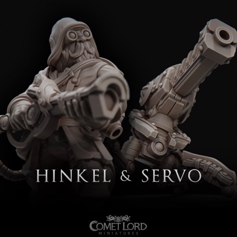 Image of Hinkel, The Gnome Artificer & Servo