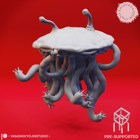 Image of Flumph - Tabletop Miniature (Pre-Supported)