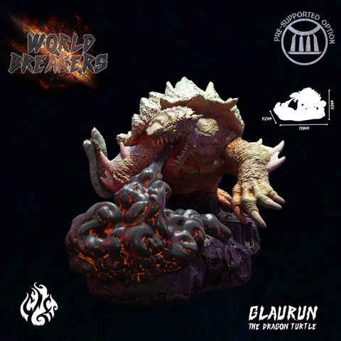 Image of Glaurun, the Dragon Turtle