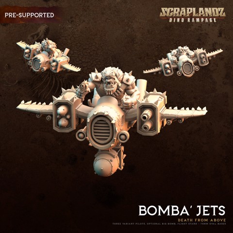 Image of Bomba Jets - Dark Gods Scraplandz