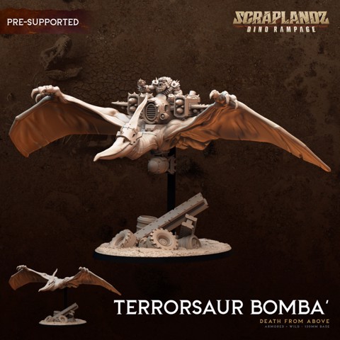 Image of Terrorsaur Bomba - Dark Gods Scraplandz