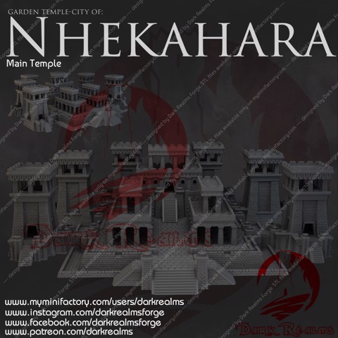 Image of Dark Realms - Nhekahara - Main Temple