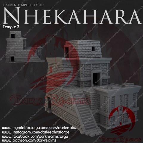 Image of Dark Realms - Nhekahara - Temple 3