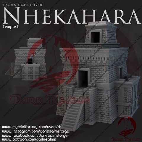 Image of Dark Realms - Nhekahara - Temple 1