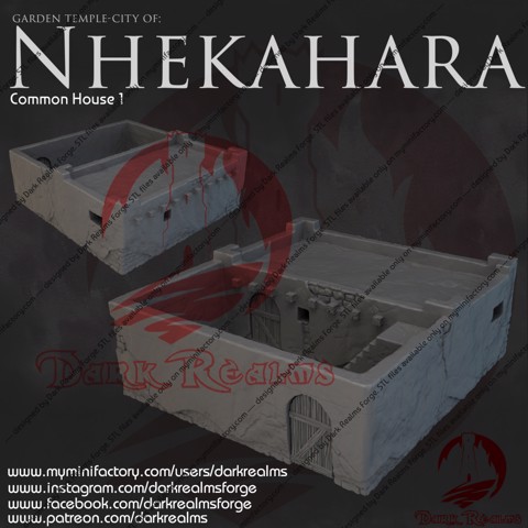 Image of Dark Realms - Nhekahara - Common House 1