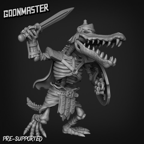 Image of Crocodile Skeleton Warrior 2