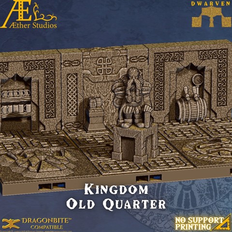 Image of AEDWRF03 - Dwarven Kingdom: Old Quarter