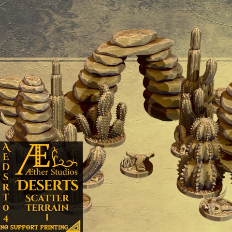 Image of AEDSRT04 - Desert Scatter I