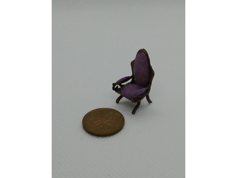 Image of Relaxed Quarter Scale Chair (1/4 scale / 28mm)