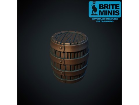 Image of Yet another barrel (Supportless, FDM friendly)