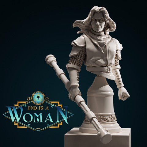 Image of Human Cleric - Dorothea - Bust