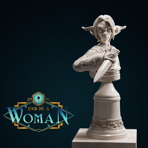 Image of Goblin Rogue - Nulsai - Bust