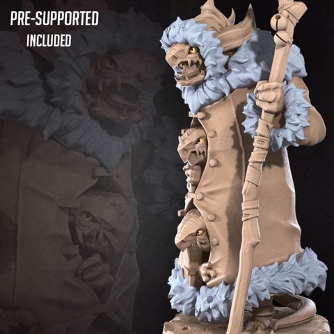 Image of Kobold Stalker (Three Kobolds in a Trenchcoat) [CURRENT TRIBES RELEASE]