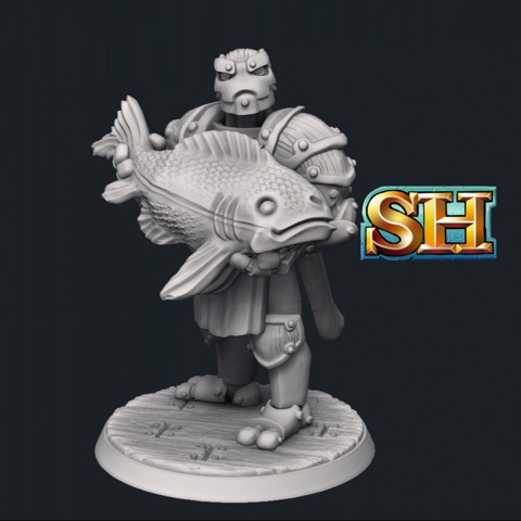 Image of Warforged Fishmonger