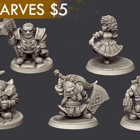 Image of Dwarves Set