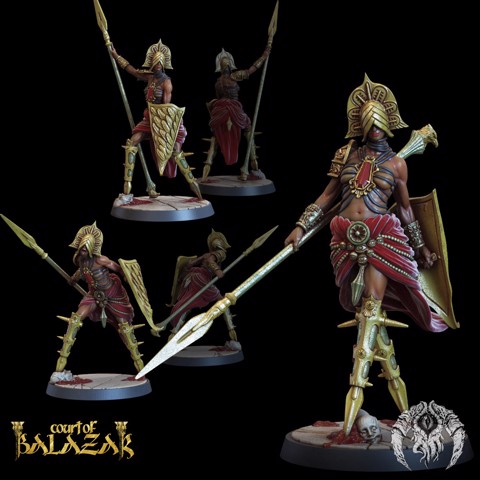 Image of Exalted Spears x 3
