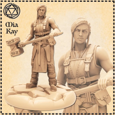 Image of Female Blacksmith