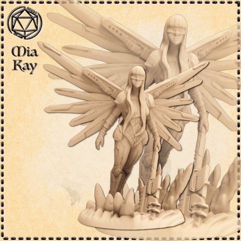 Image of Cyberpunk Angel