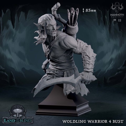 Image of Woldling Warrior Bust