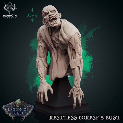 Image of Restless Corpse 5 Bust