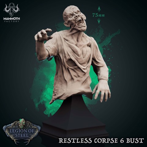 Image of Restless Corpse 6 Bust